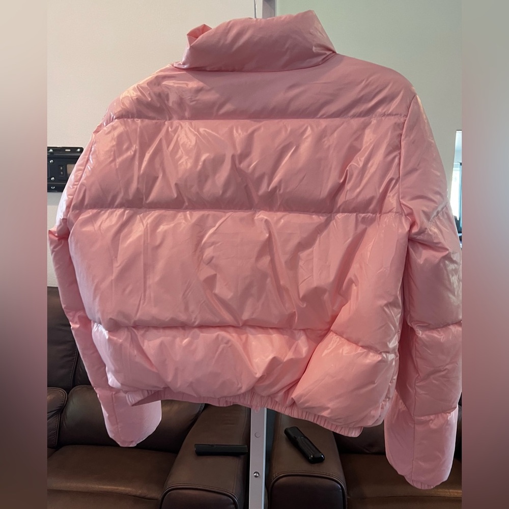 Pink Puffer Jacket - Picture 2 of 3